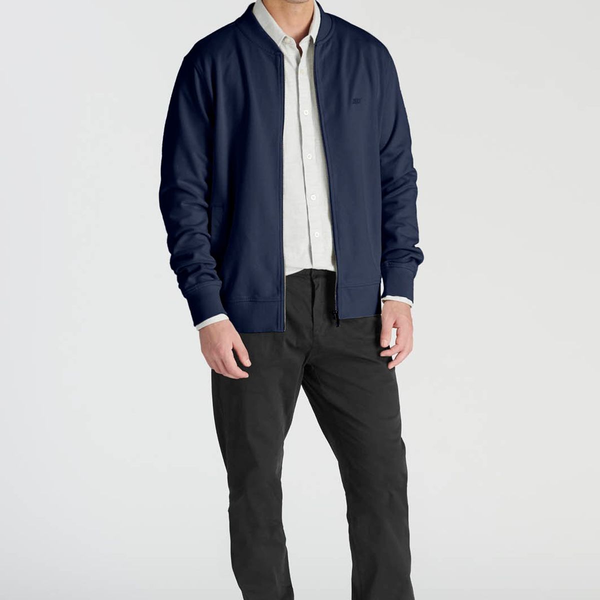 NEW MAN - Polerón Astorga Heritage Azul Newman