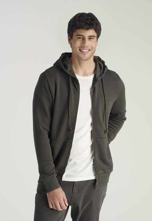 Poleron Cactus Casual Negro Negro S
