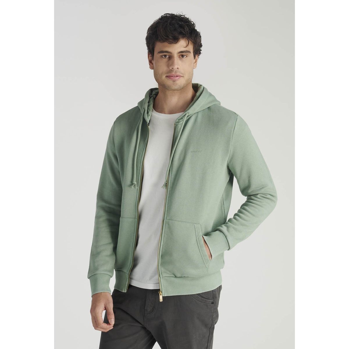 NIMTU - Polerón Cactus Casual Azul Nimtu