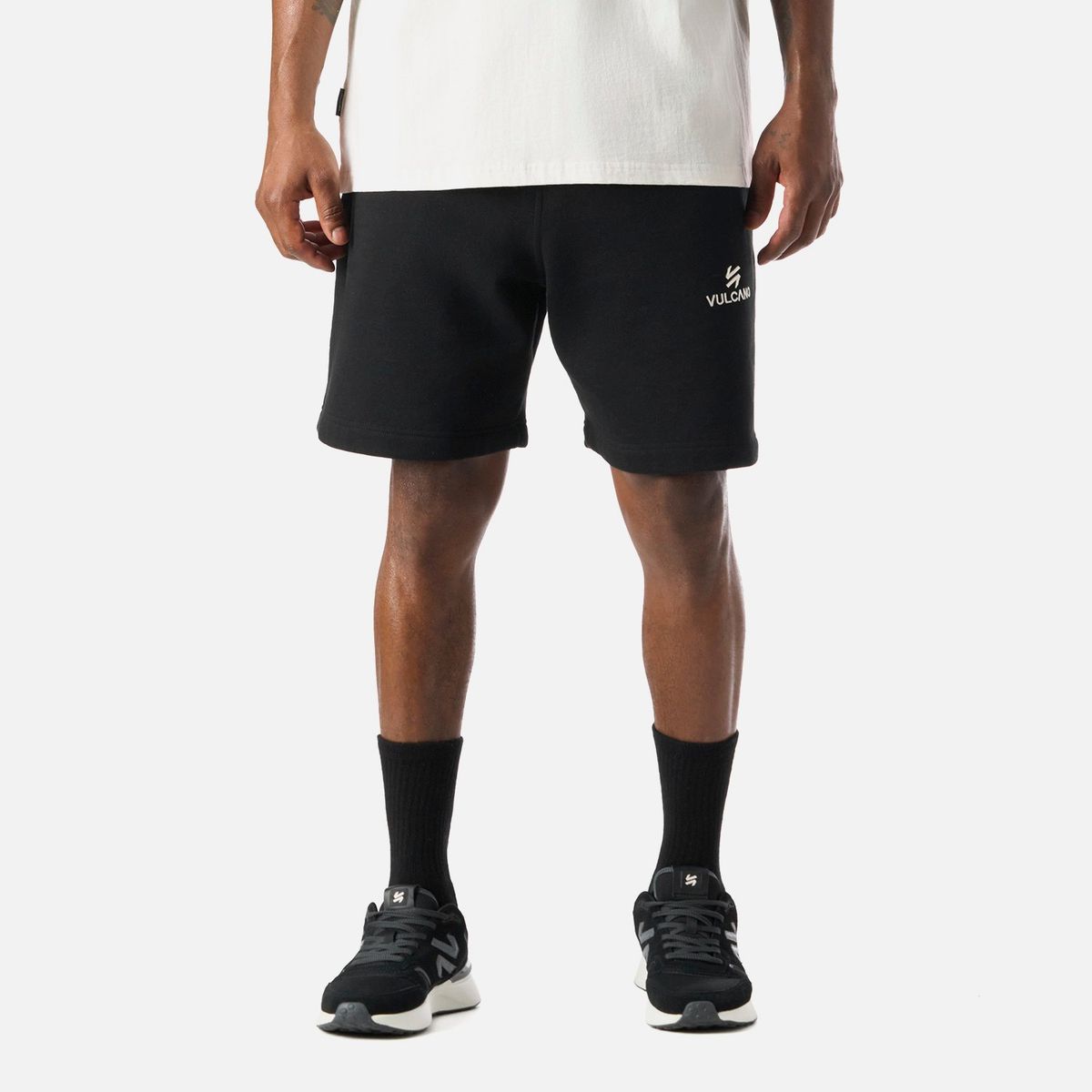 VULCANO - Short Deportivo Algodón Hombre Cool Down