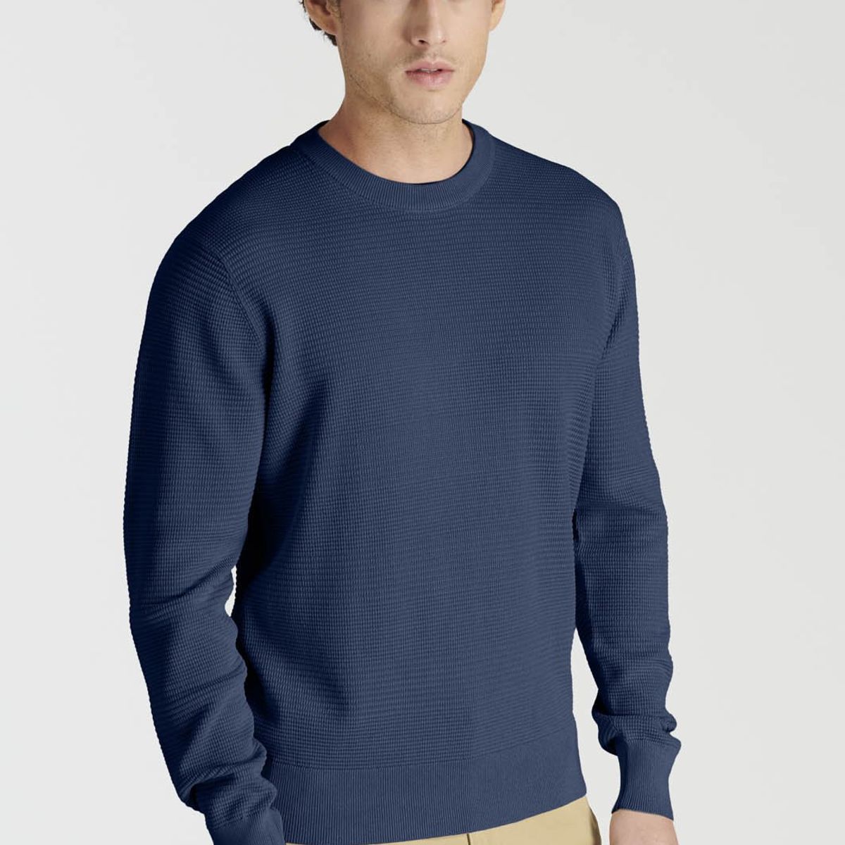NEW MAN - Sweater Salou Heritage Azul Newman