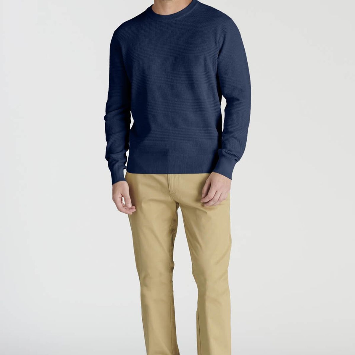 NEW MAN - Sweater Salou Heritage Azul Newman