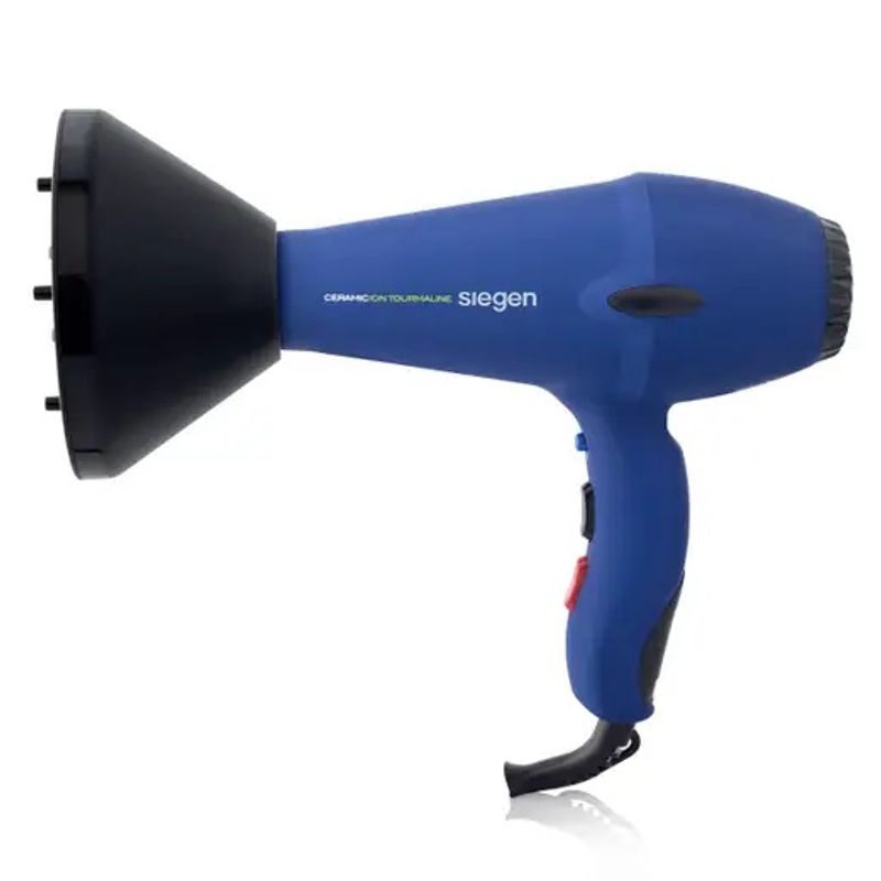 SIEGEN - Secador De Pelo Siegen Sg-3051 Azul 2 Velocidades 2000Watts