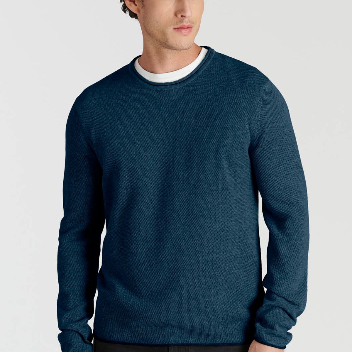 NEW MAN - Sweater Niza Avant-Garde Azul Newman