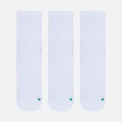 VULCANO - Calcetines Essentials Pack Mid Blanco