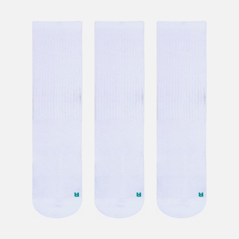 VULCANO - Calcetines Vulcano Essentials Pack Mid Blanco Vulcano