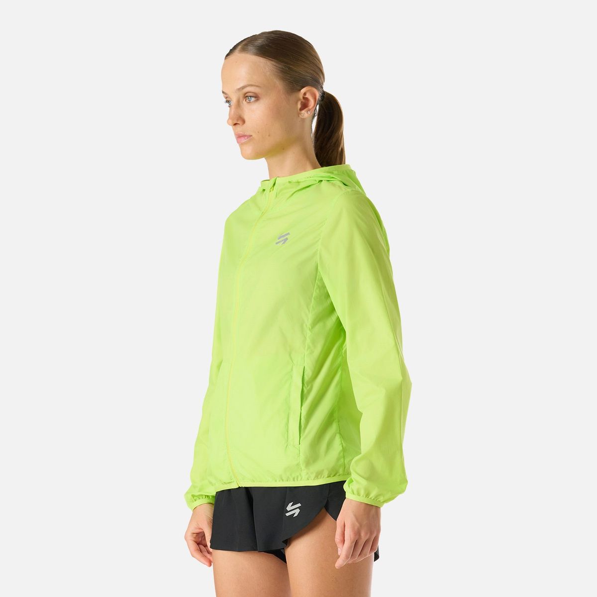 VULCANO - Chaqueta Mujer Built To Move Windbreaker Jacket Verde Lima Vulcano