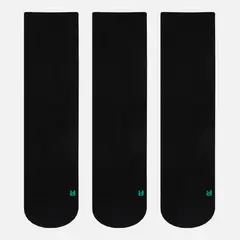 VULCANO - Calcetines Essentials Pack Long Negro