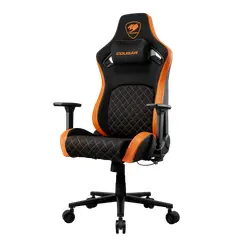 COUGAR - Silla Profesional Defensor F Apoyabrazos plegable 4D Tela