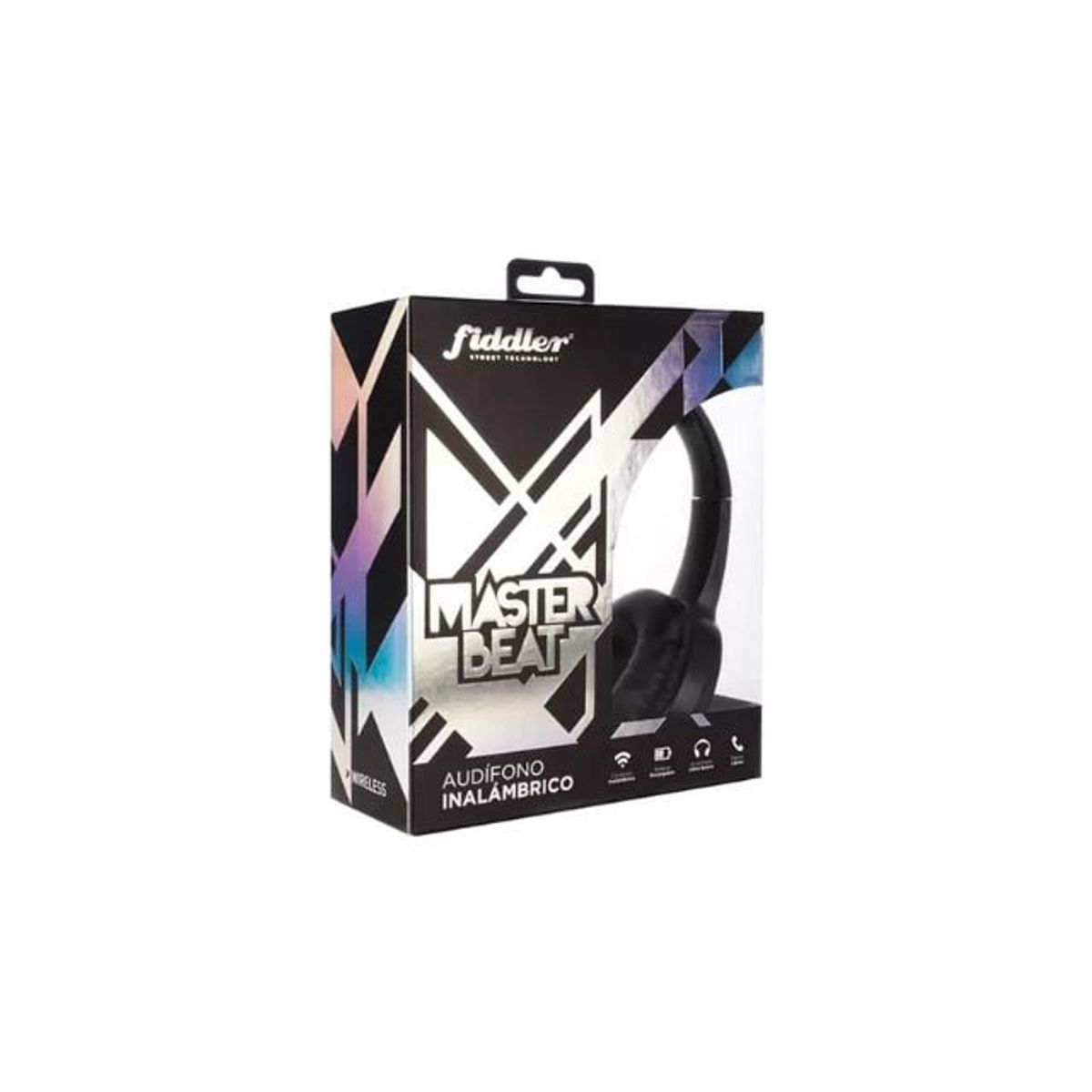 FIDDLER - Audifonos Inalambricos Bluetooth Master Beat Negro Fiddler