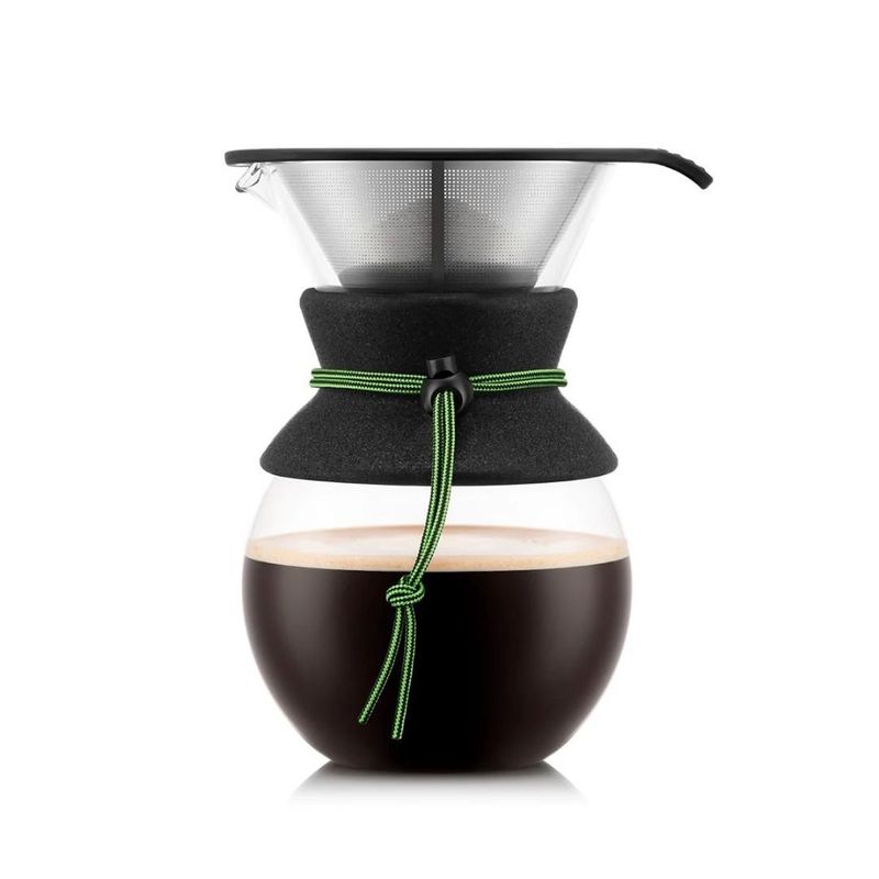 BODUM - Cafetera Bodum Pour Over 1 lts cinta verde claro