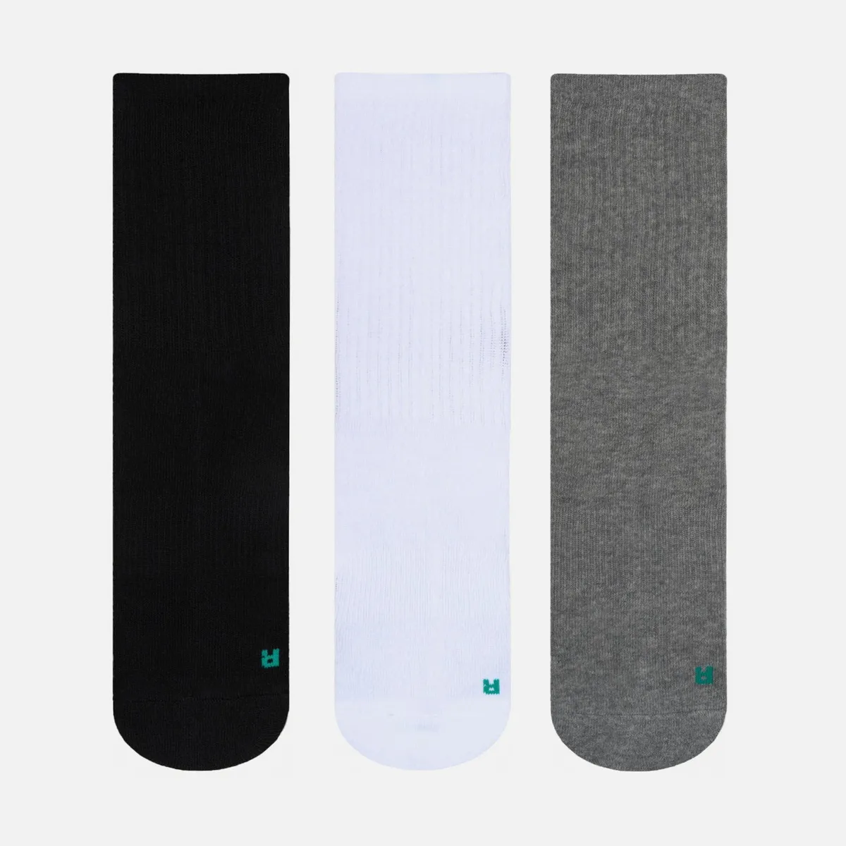 VULCANO - Calcetines Vulcano Essentials Pack Mid Negro / Gris / Blanco Vulcano