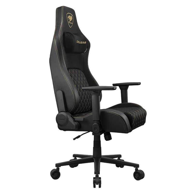 COUGAR - Silla Profesional Cougar Defensor Gold F Apoyabrazos plegable 4D Tela