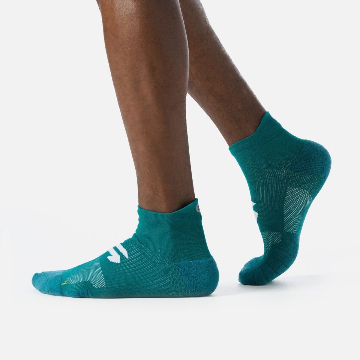 VULCANO - Calcetines Hombre Stride Running Short Turquesa Vulcano