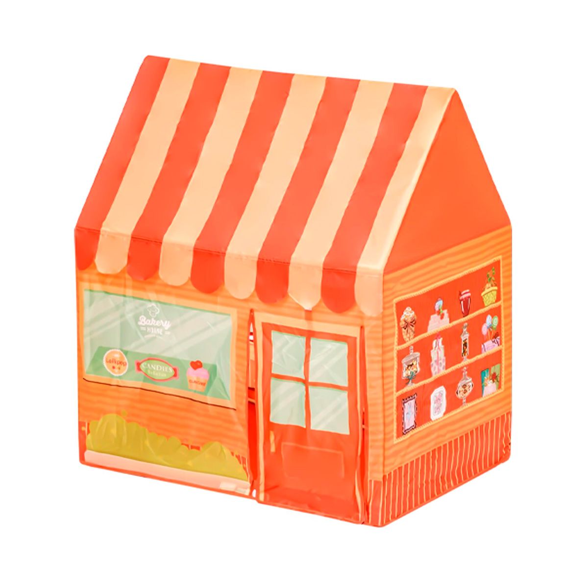 GENERICO - Carpa Infantil Casa Postre Naranjo Re5106b