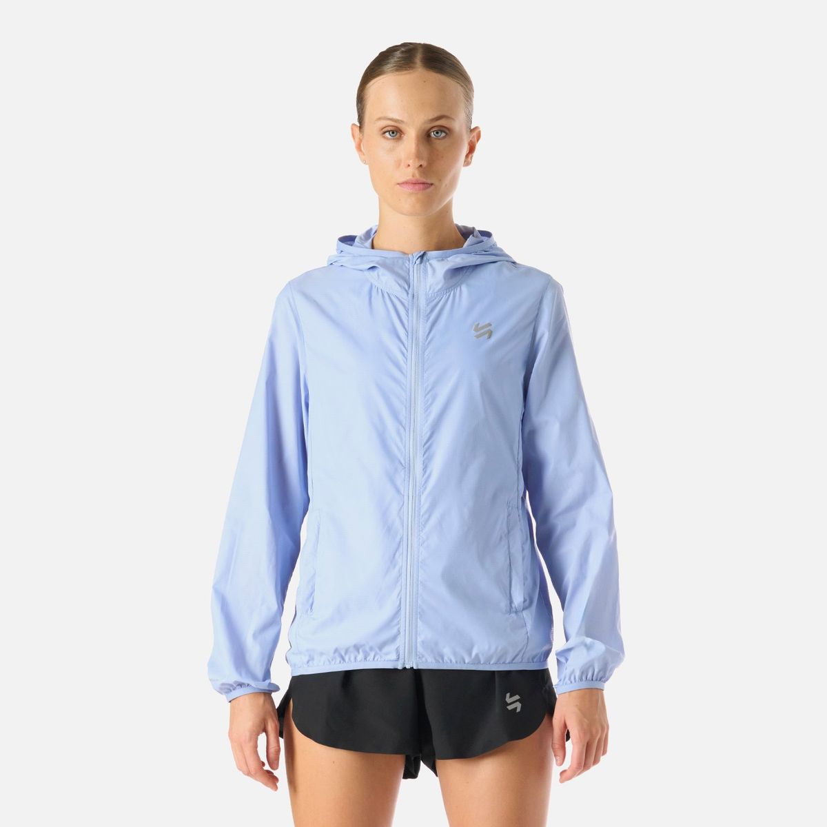 VULCANO - Chaqueta Mujer Built To Move Windbreaker Jacket Celeste Vulcano