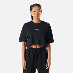 VULCANO - Polera crop casual manga corta mujer Cool Down