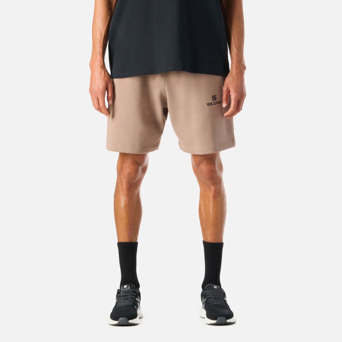 VULCANO - Short Deportivo Algodón Hombre Cool Down