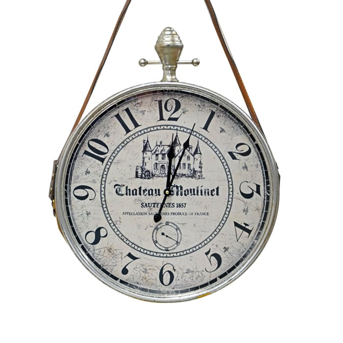 GENERICO - Reloj Silver Leather