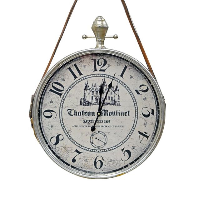 GENERICO - Reloj Silver Leather