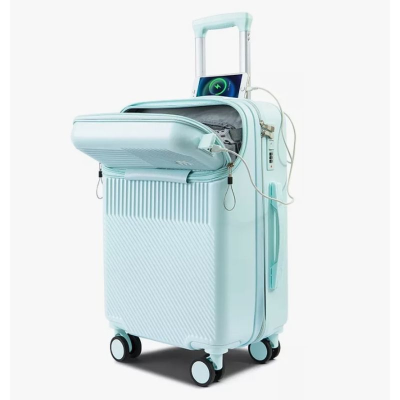 HOMER OUTDOOR - Maleta De Cabina Con Acceso Facil Puerto Usb Candado Tsa