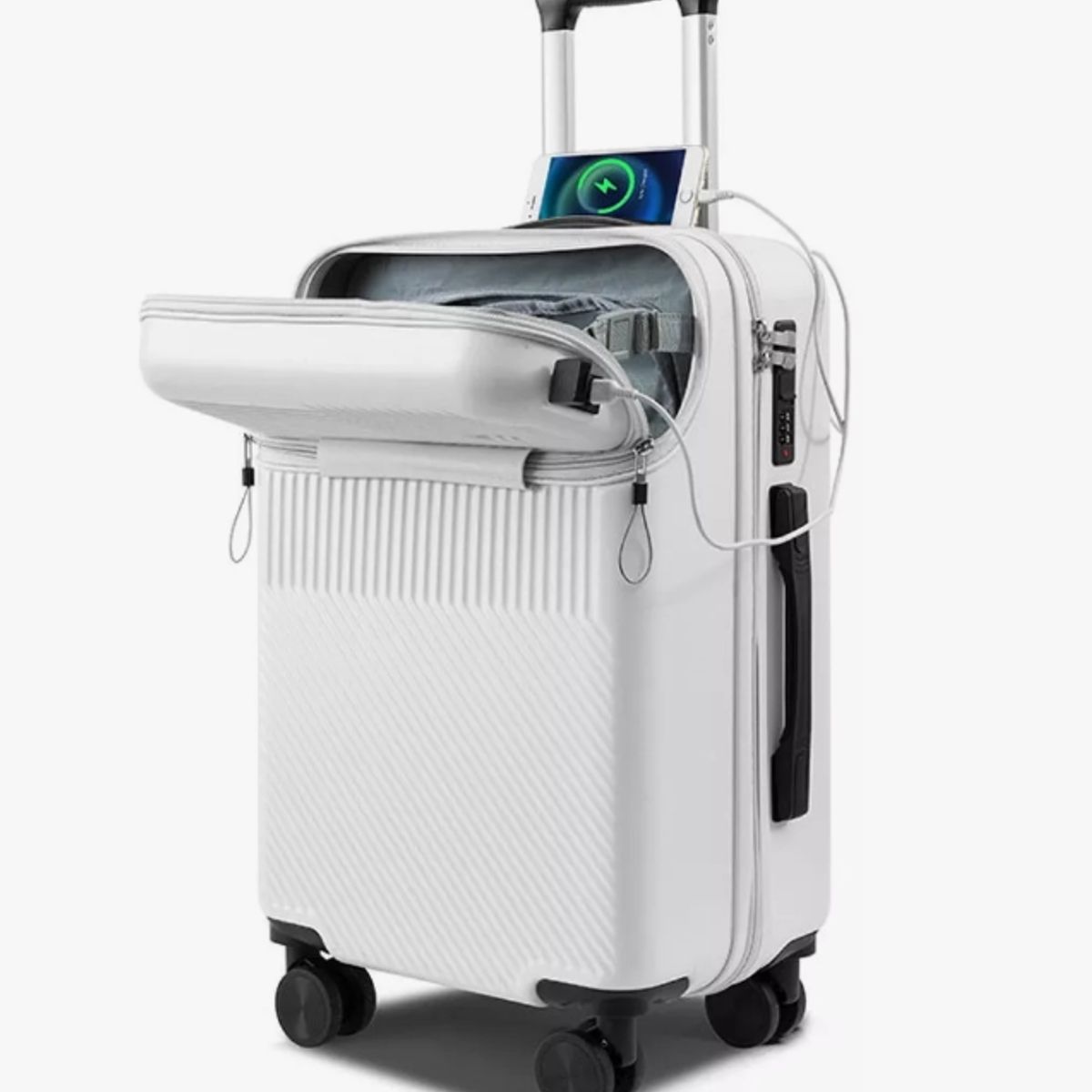 HOMER OUTDOOR - Maleta De Cabina Con Acceso Facil Puerto Usb Candado Tsa