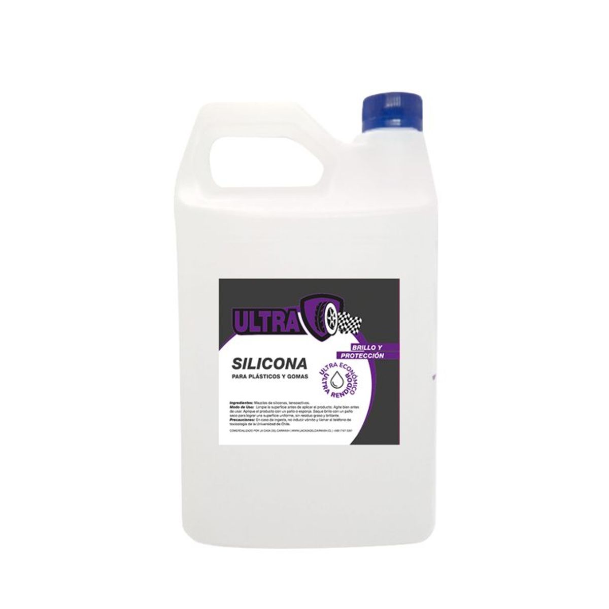 GENERICO - Silicona para Autos sin aroma - Ultra - 1 Galon