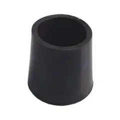 MAXCARE - Regatón De Goma Gris 16mm