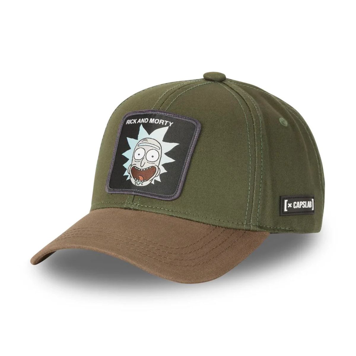 CAPSLAB - Jockey Capslab Rick Morty Verde militar