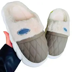 MPROPIA - Pantufla Zapato Descanso Hombre tipo Eco Cuero Suela Confortable. 438.