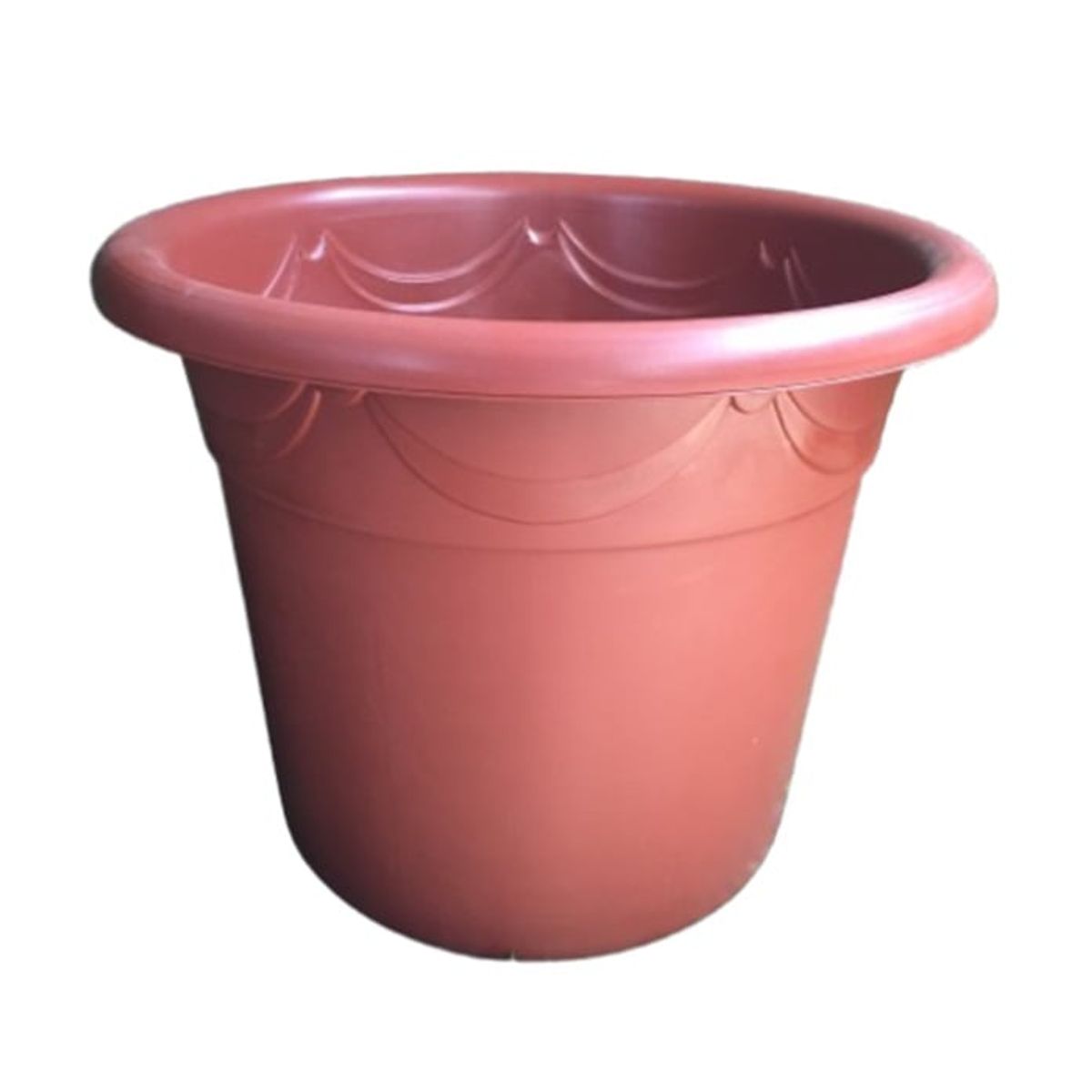 GENERICO - Macetero Plastico Redondo 45cm Italiano Jardinera.
