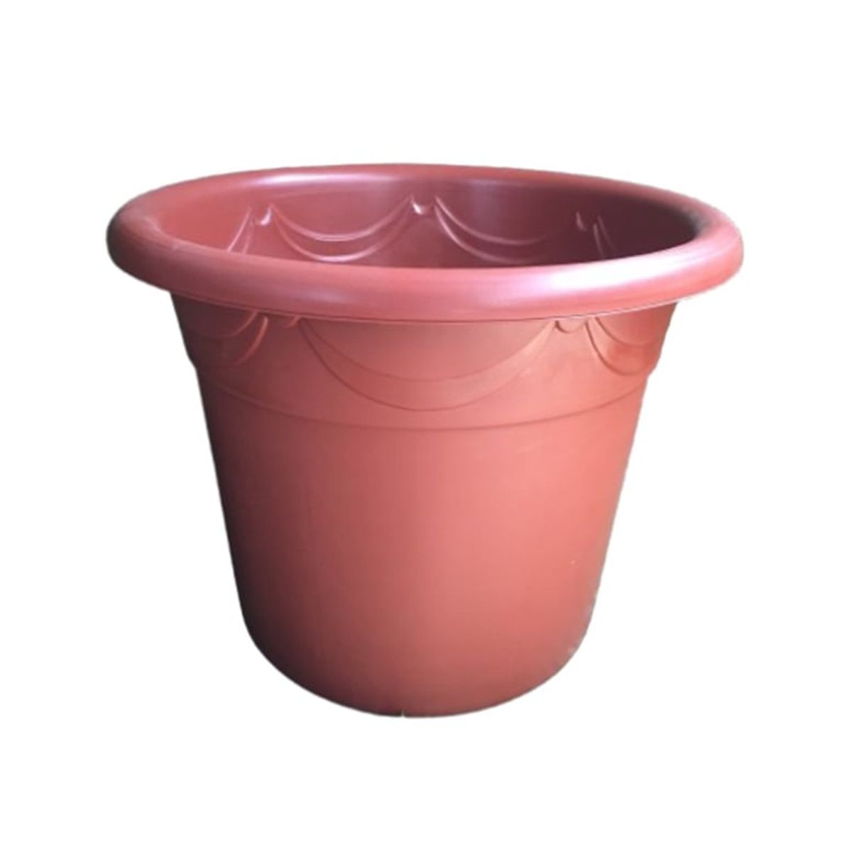 GENERICO - Macetero Plastico Redondo 45cm Italiano Jardinera.