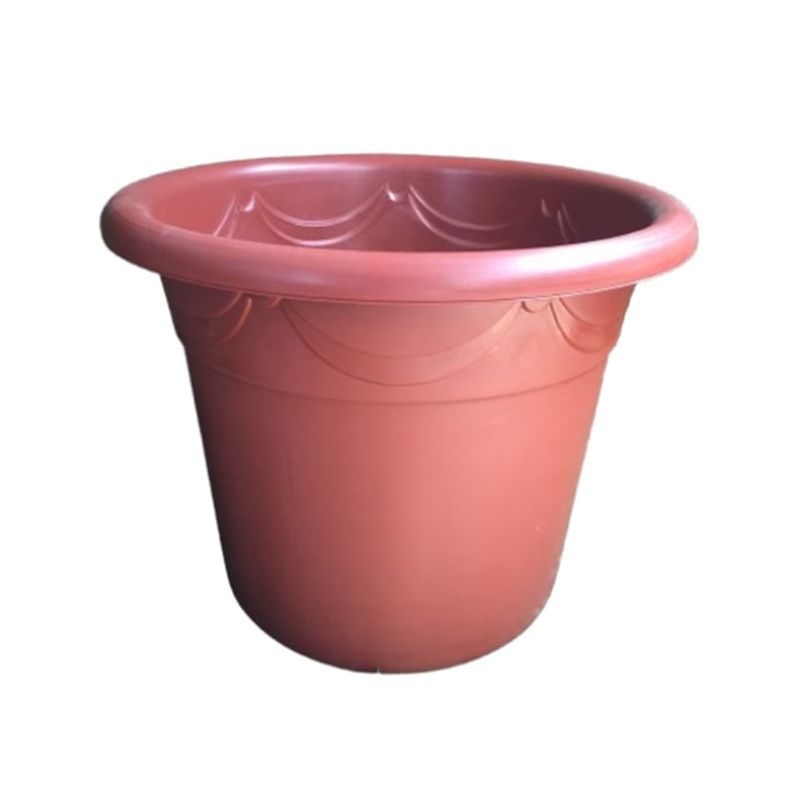 GENERICO - Macetero Plastico Redondo 45cm Italiano Jardinera