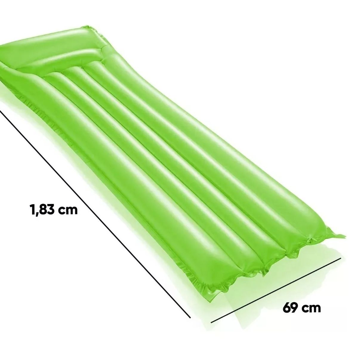 BESTWAY - Colchoneta Inflable Bestway Clasica 183 X 69 Cm Color Verde
