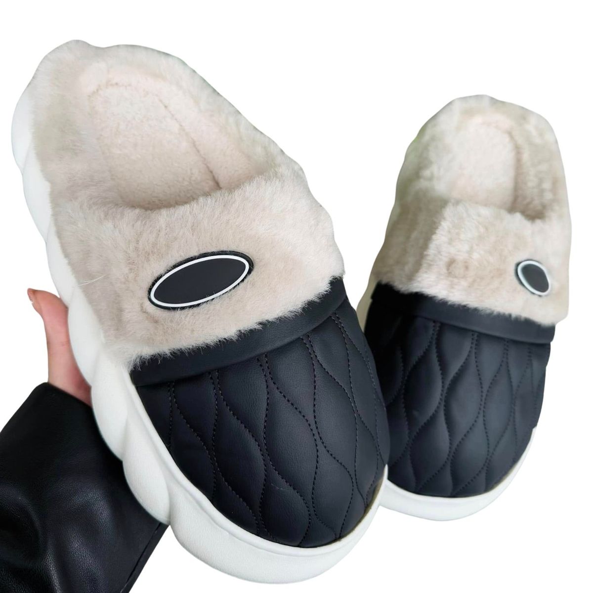 LIKE SHOP - Pantufla Zapato Descanso Hombre tipo Eco Cuero Suela Confortable. 438