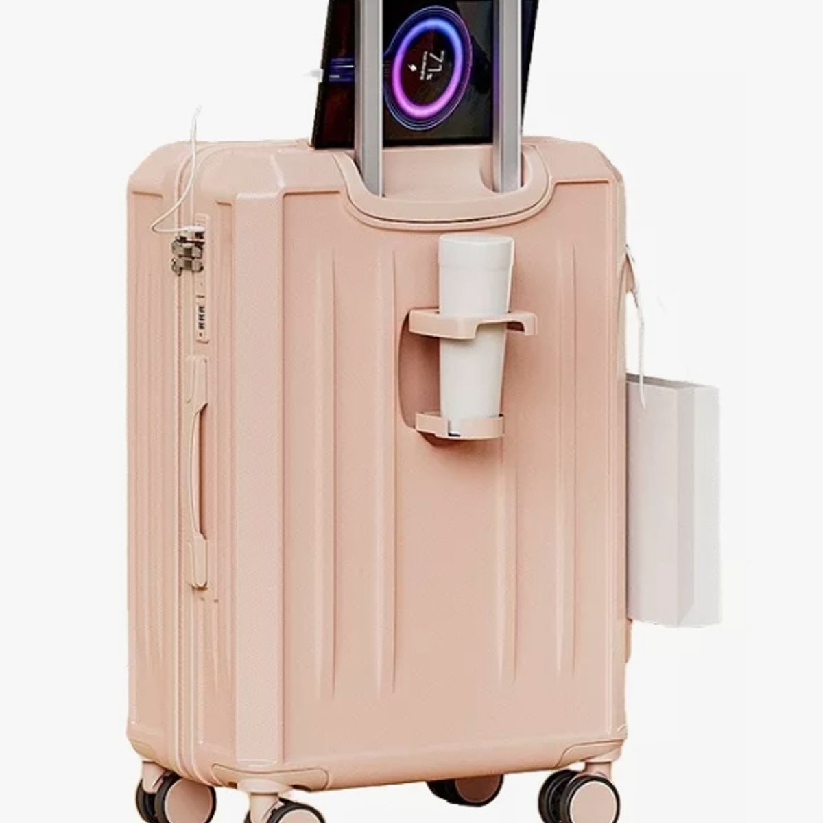 HOMER OUTDOOR - Maleta De Cabina 20 Pulgada Con Porta Vaso Y Puerto Usb