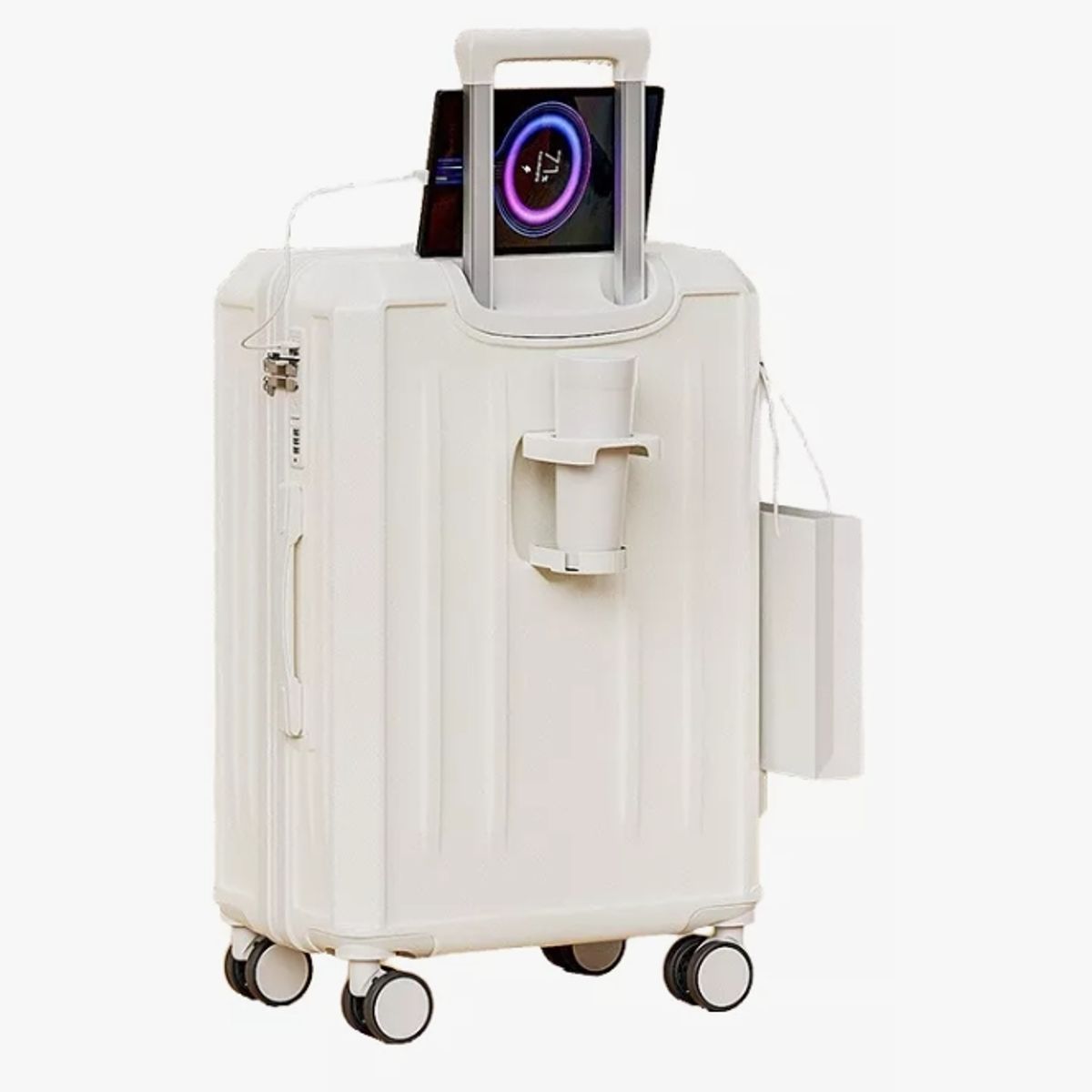 HOMER OUTDOOR - Maleta De Cabina 20 Pulgada Con Porta Vaso Y Puerto Usb