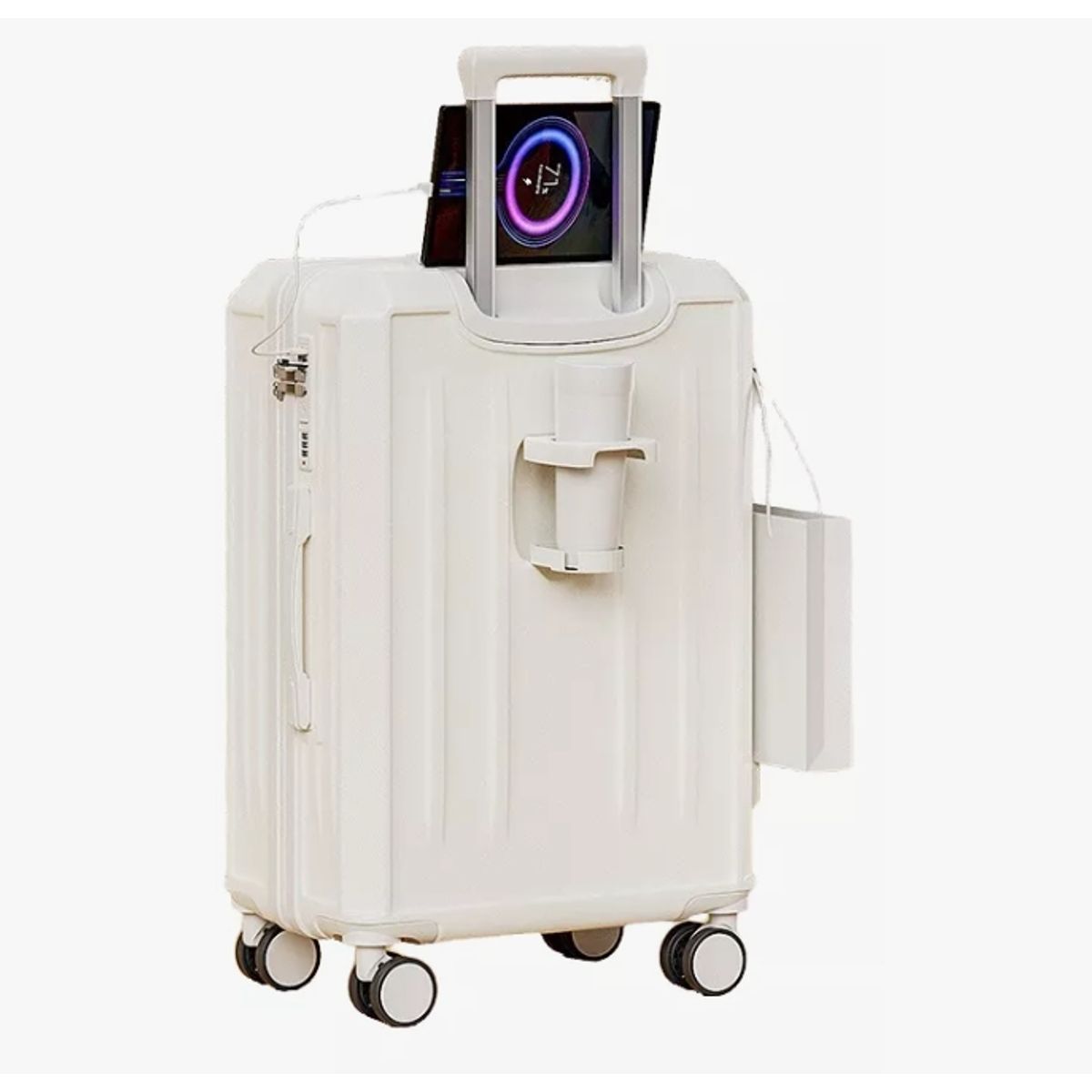 HOMER OUTDOOR - Maleta De Cabina 20 Pulgada Con Porta Vaso Y Puerto Usb