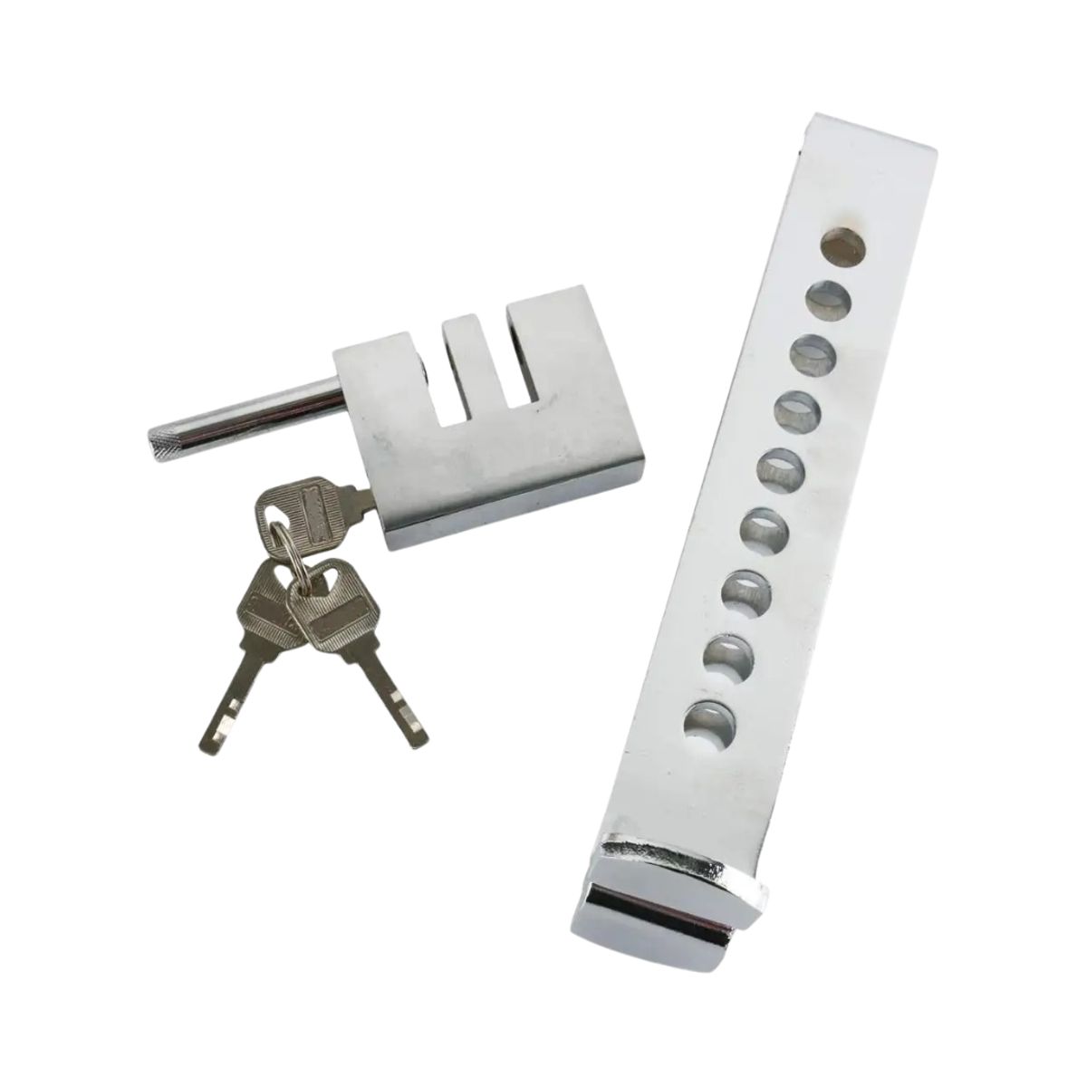 GENERICO - Traba Pedal Freno Antirrobo Bloqueo+Candado Seguridad