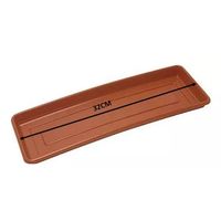 Pack 5 Plato Base Macetero Jardinería Rectangular 35 Var