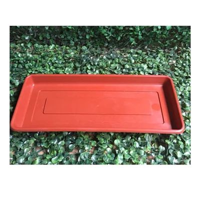 Imagen 2 del producto Pack 5 Plato Base Macetero Jardinería Rectangular 35 Var