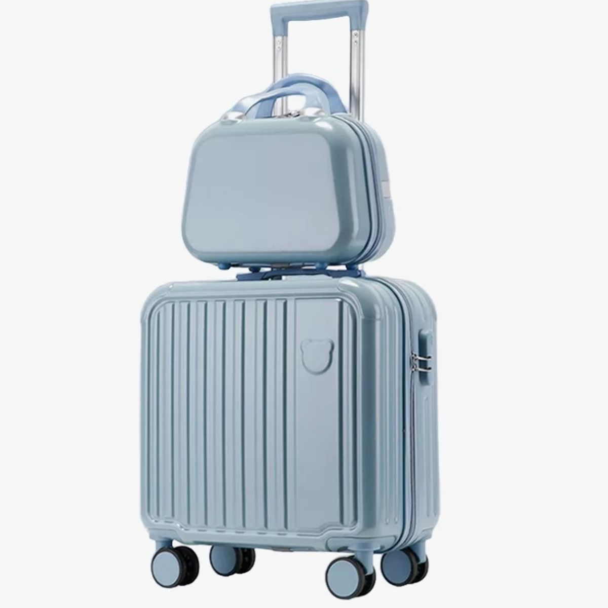 HOMER OUTDOOR - Set Maleta Cabina 18 Pulgada Con Bolso De Viaje Para Adulto