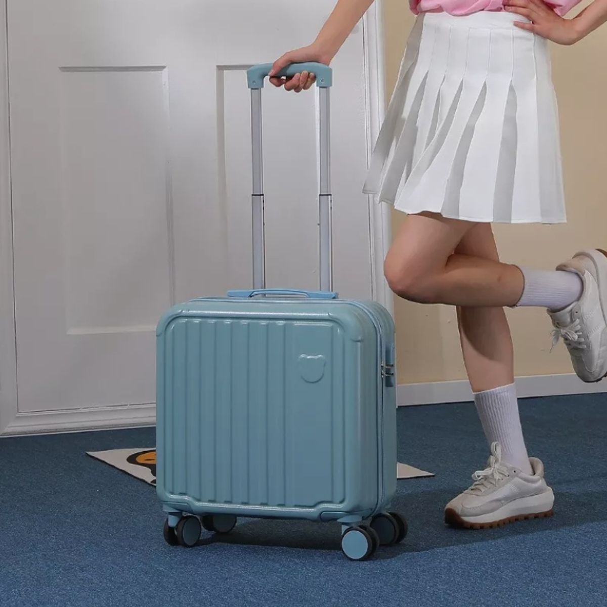 HOMER OUTDOOR - Set Maleta Cabina 18 Pulgada Con Bolso De Viaje Para Adulto