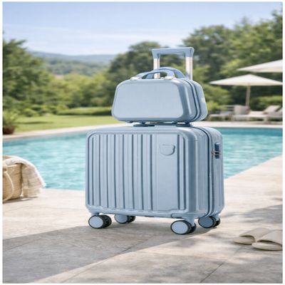 Imagen 2 del producto Set Maleta Cabina 18 Pulgada Con Bolso De Viaje Para Adulto