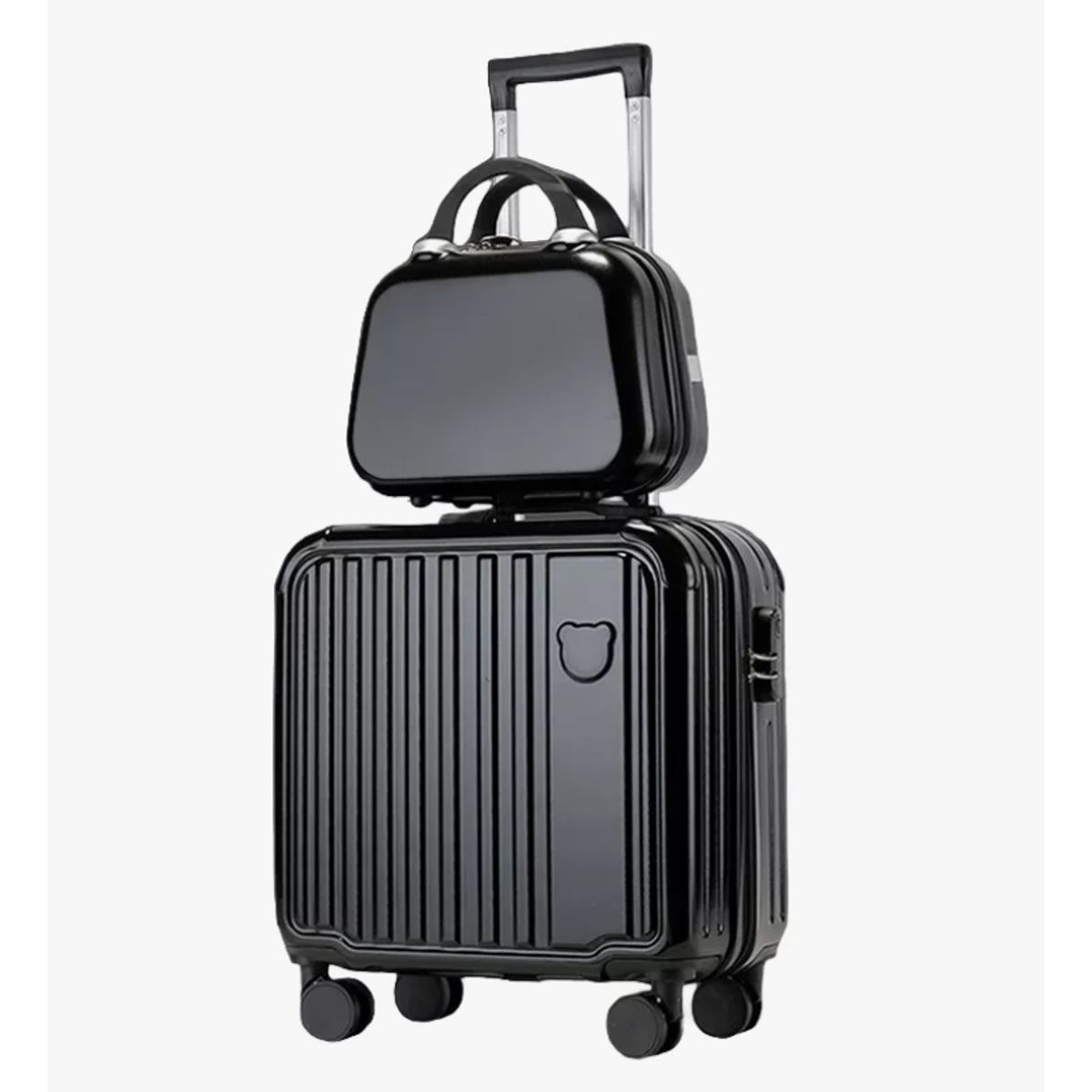 HOMER OUTDOOR - Set Maleta Cabina 18 Pulgada Con Bolso De Viaje Para Adulto