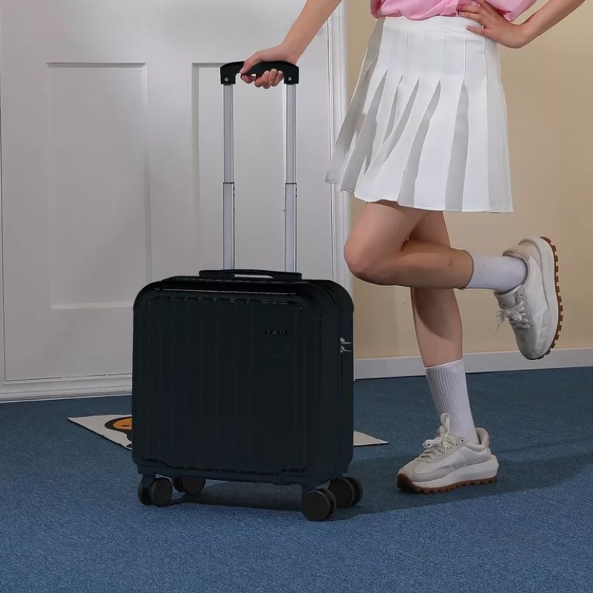 HOMER OUTDOOR - Set Maleta Cabina 18 Pulgada Con Bolso De Viaje Para Adulto