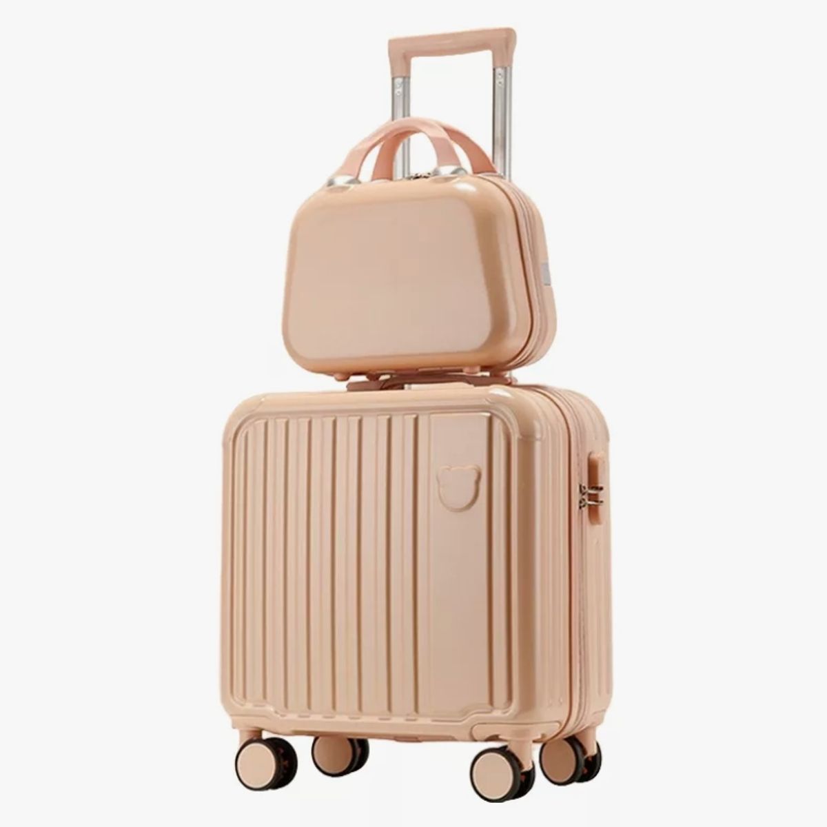 HOMER OUTDOOR - Set Maleta Cabina 18 Pulgada Con Bolso De Viaje Para Adulto