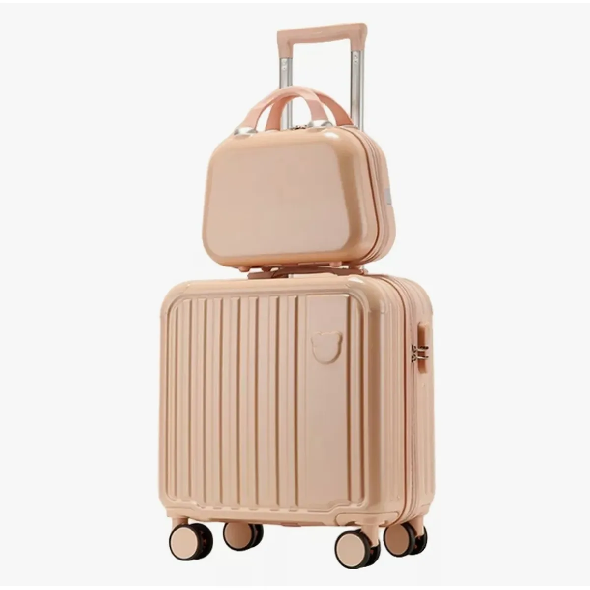 HOMER OUTDOOR - Set Maleta Cabina 18 Pulgada Con Bolso De Viaje Para Adulto