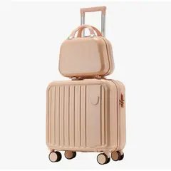 HOMER OUTDOOR - Set Maleta Cabina 18 Pulgada Con Bolso De Viaje Para Adulto