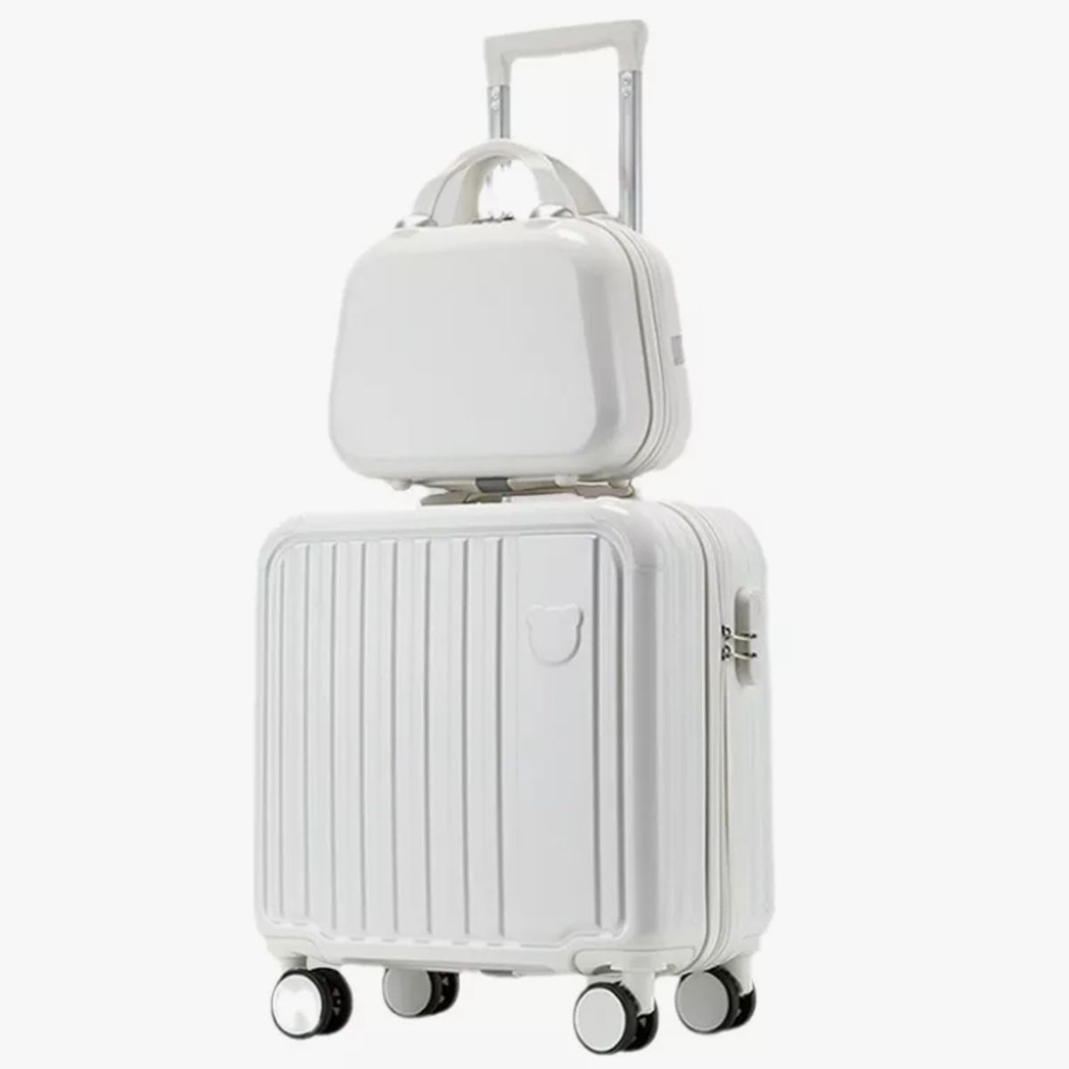 HOMER OUTDOOR - Set Maleta Cabina 18 Pulgada Con Bolso De Viaje Para Adulto